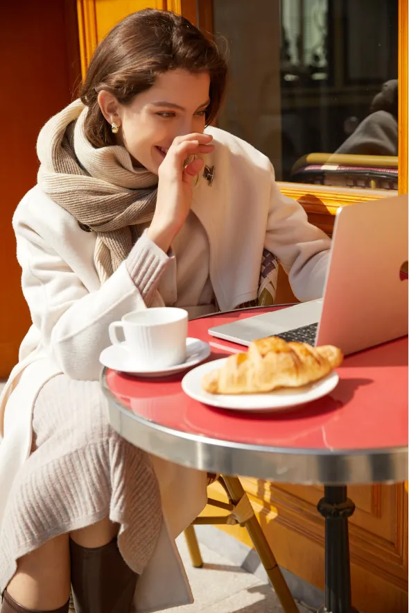 Colorblock Cashmere Scarf - Unisex
