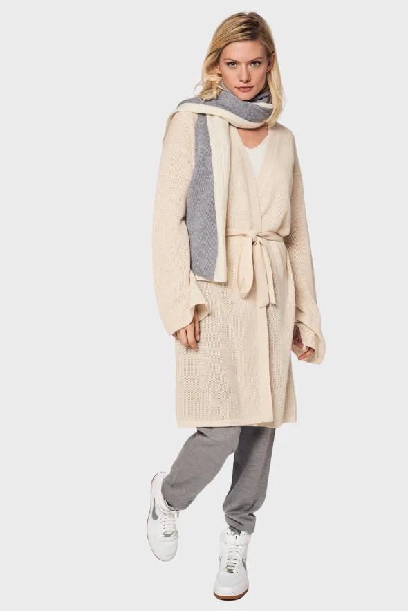 Colorblock Cashmere Scarf - Unisex
