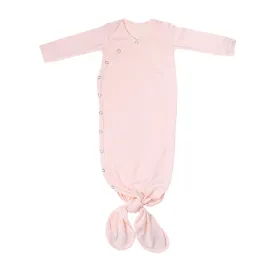 Copper Pearl - Newborn Knotted Gown - Blush