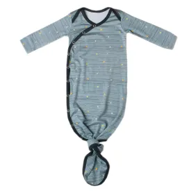 Copper Pearl - Newborn Knotted Gown - Starlight