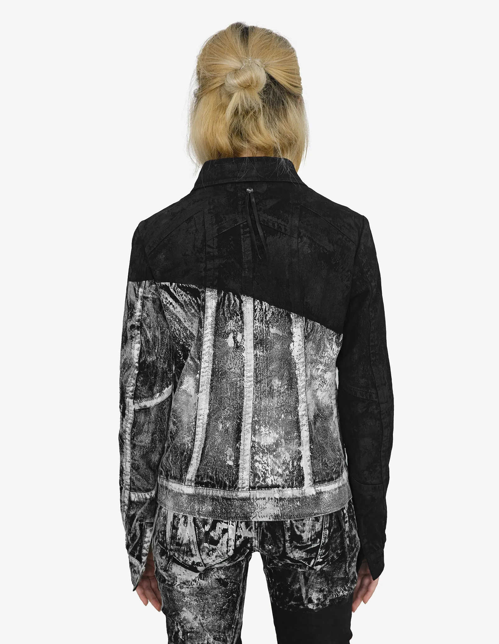 Double-Painted Denim Jacket
