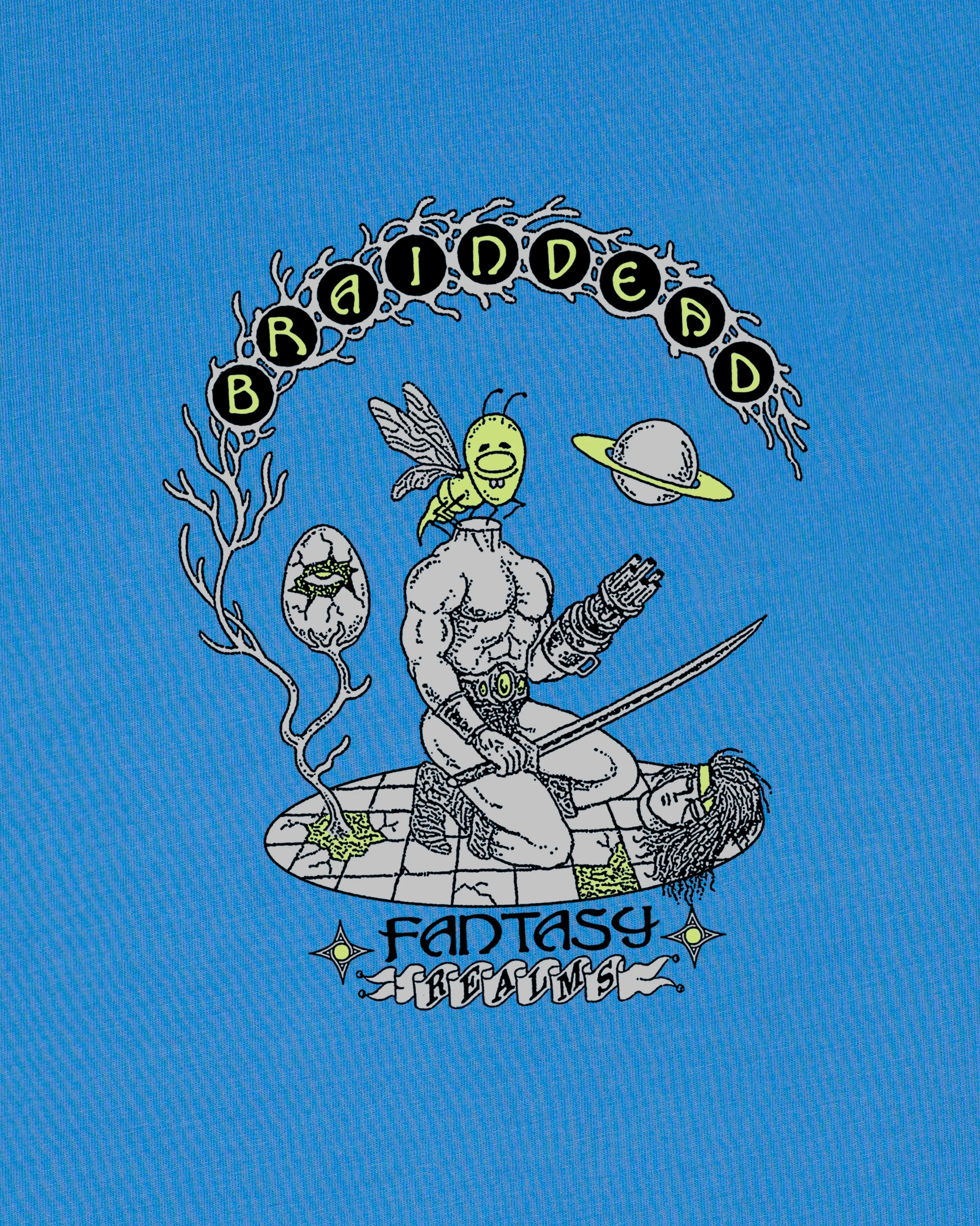 Fantasy Realms T-shirt - China Blue
