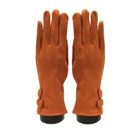 Faux Suede Texting Glove