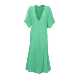 Felicite Deep V Kaftan Dress - Sherbert