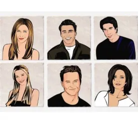 Friends Coasters