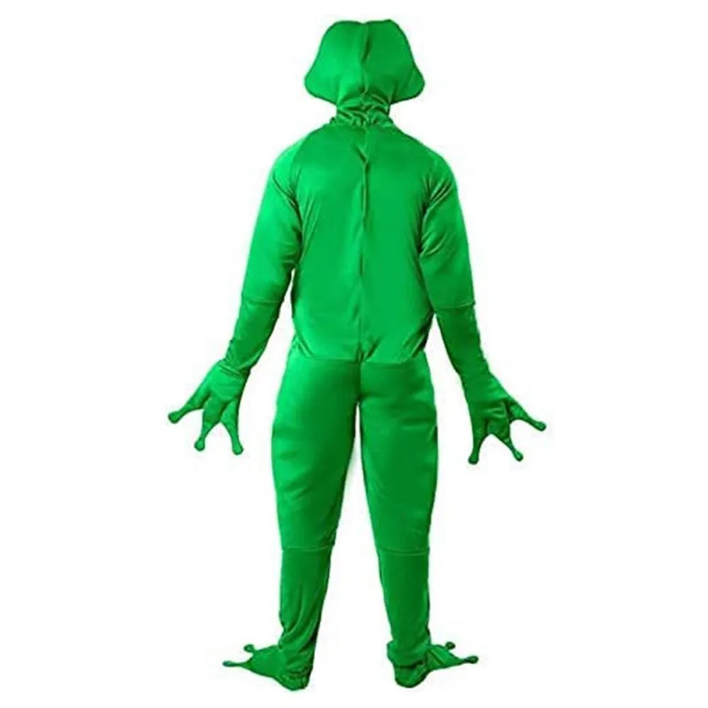 Frog Prince Jumpsuit Adult Animal Stage Party Halloween Costumes