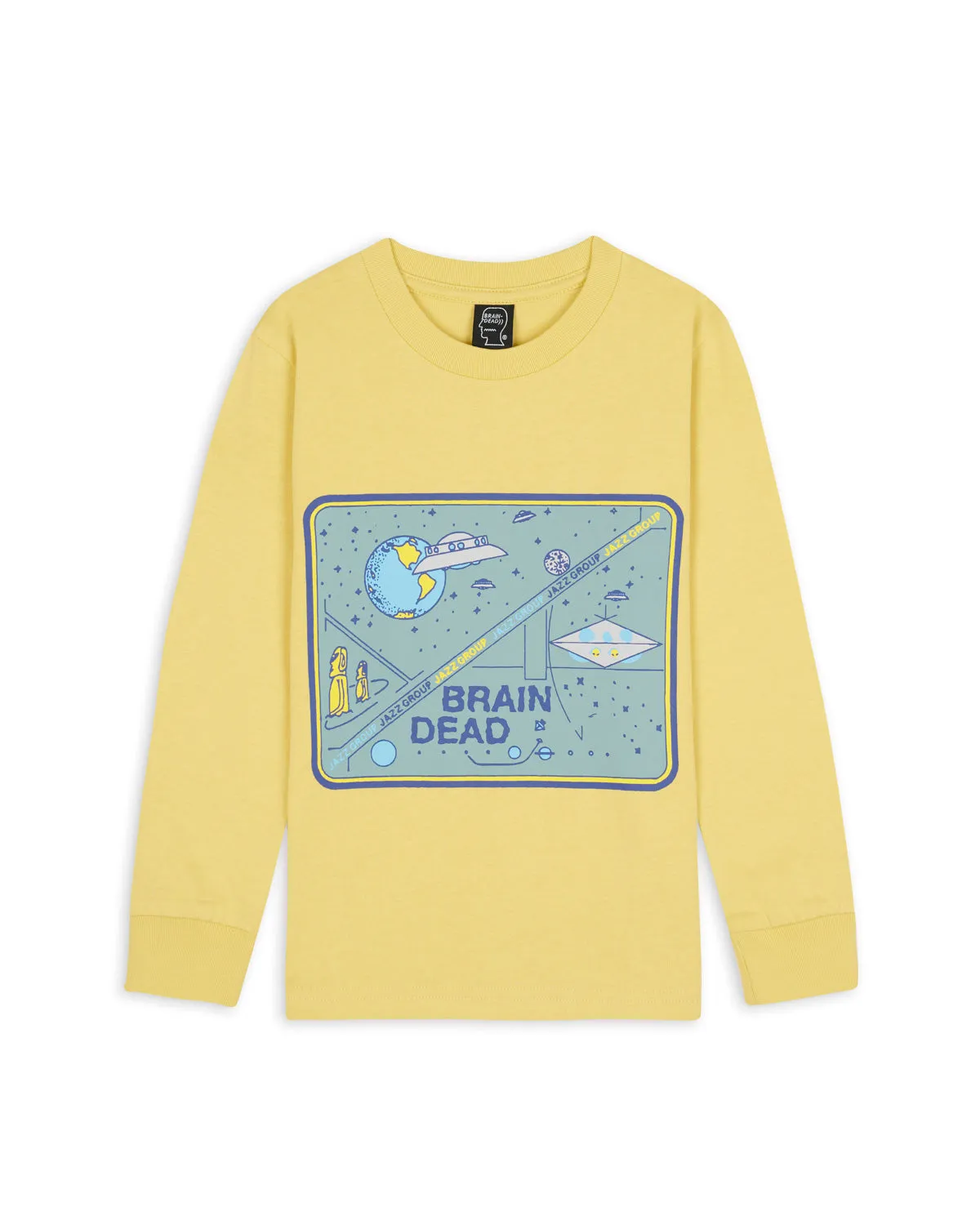 Galaxy Kids Long Sleeve - Lemon