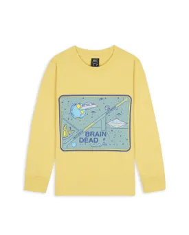 Galaxy Kids Long Sleeve - Lemon