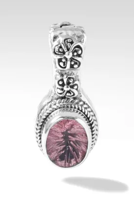 Garden Grace Pendant™ in Pink Cashmere™ Mystic Quartz