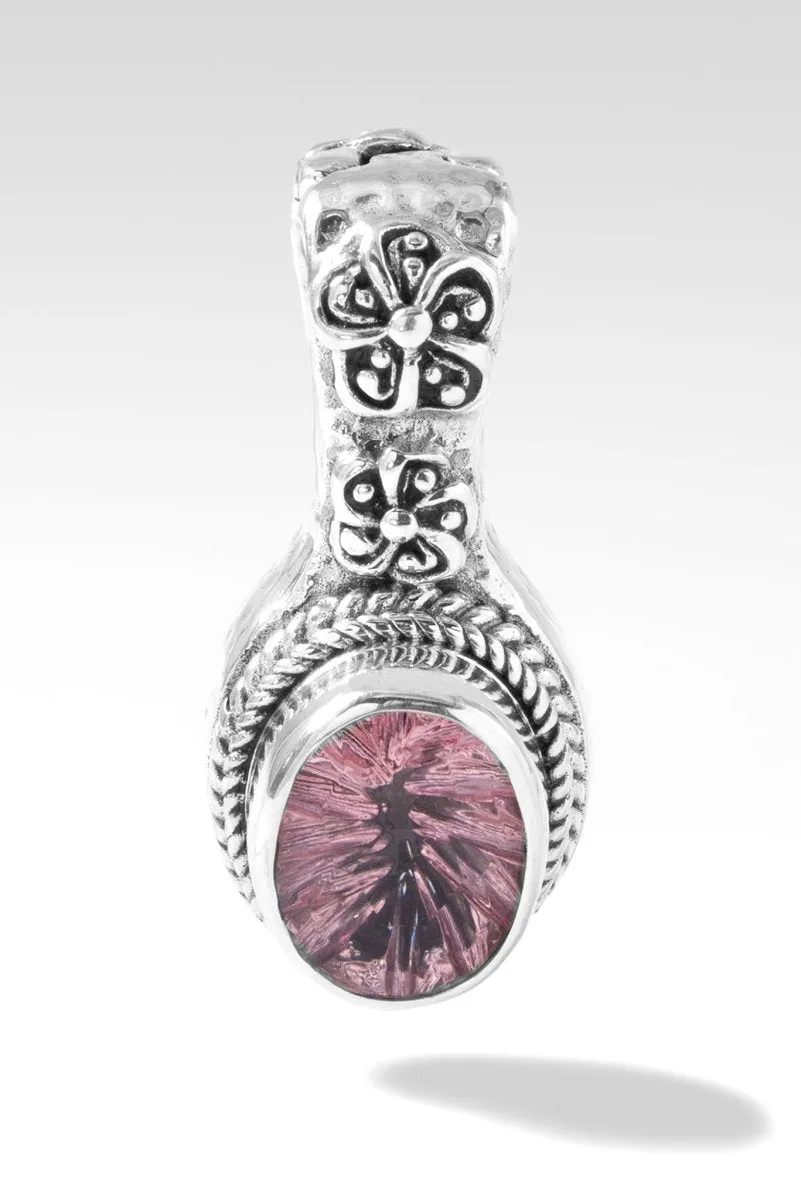 Garden Grace Pendant™ in Pink Cashmere™ Mystic Quartz