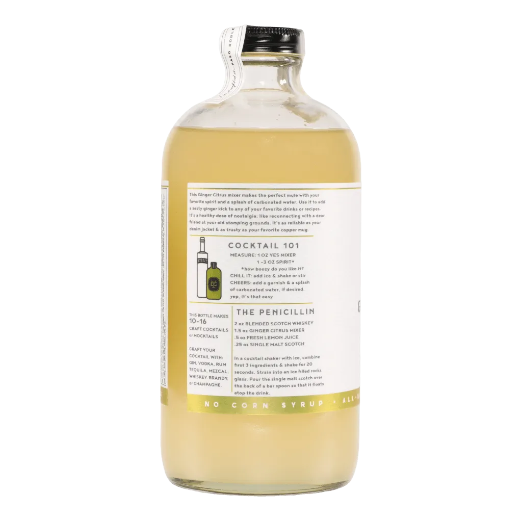Ginger Citrus Mixer