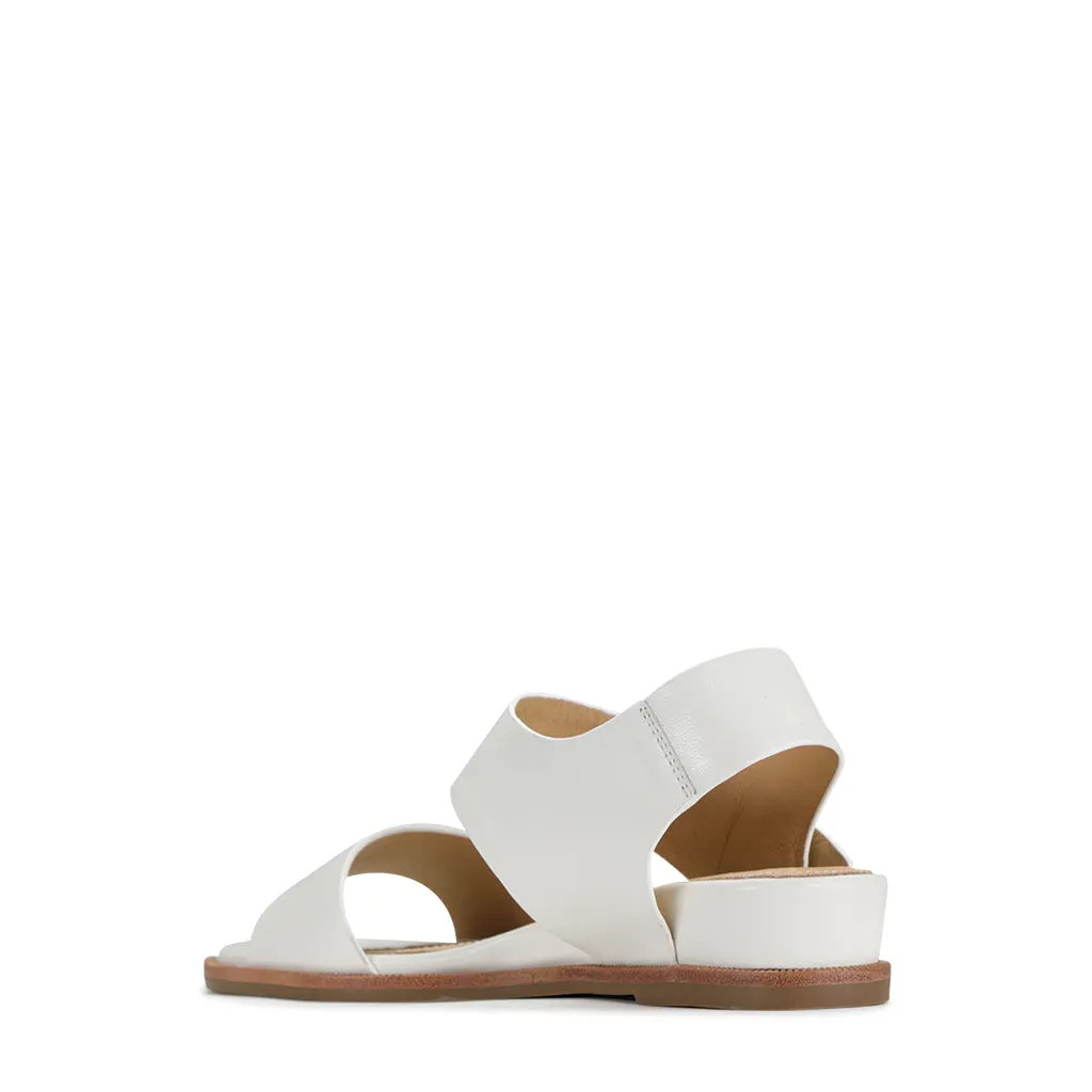 Hight Leather Ankle Strap Sandals Off