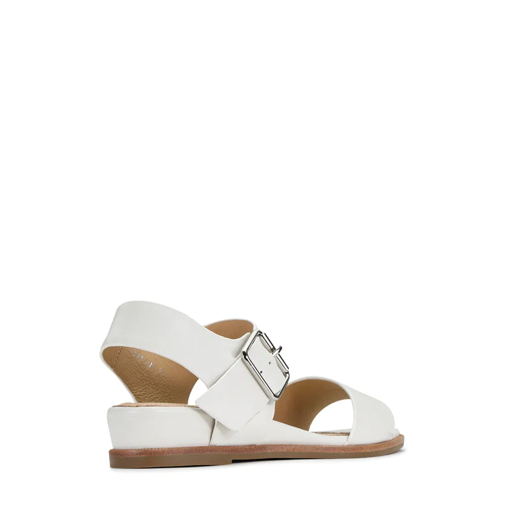 Hight Leather Ankle Strap Sandals Off