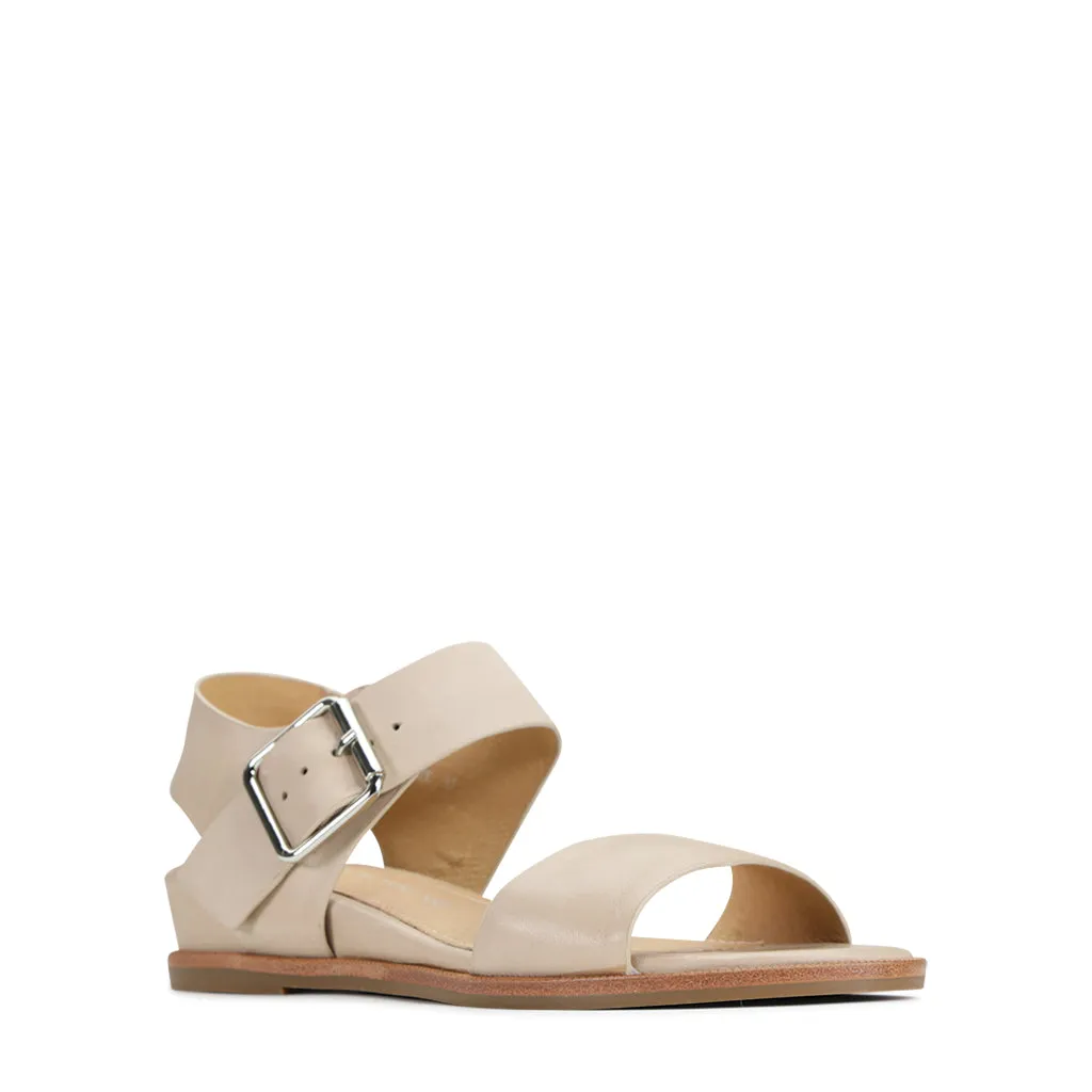 Hight Leather Ankle Strap Sandals Off