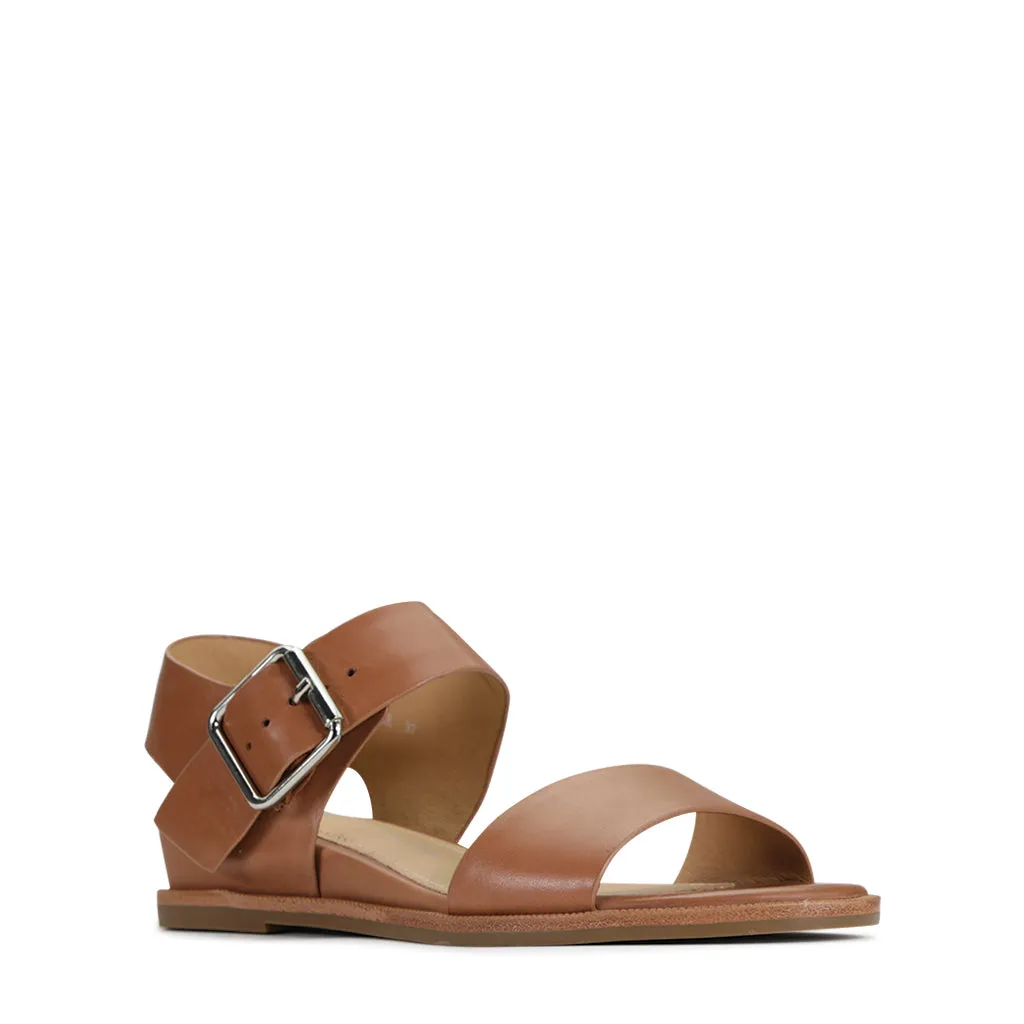 Hight Leather Ankle Strap Sandals Off