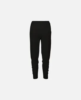 Hose aus Cashmere in Schwarz