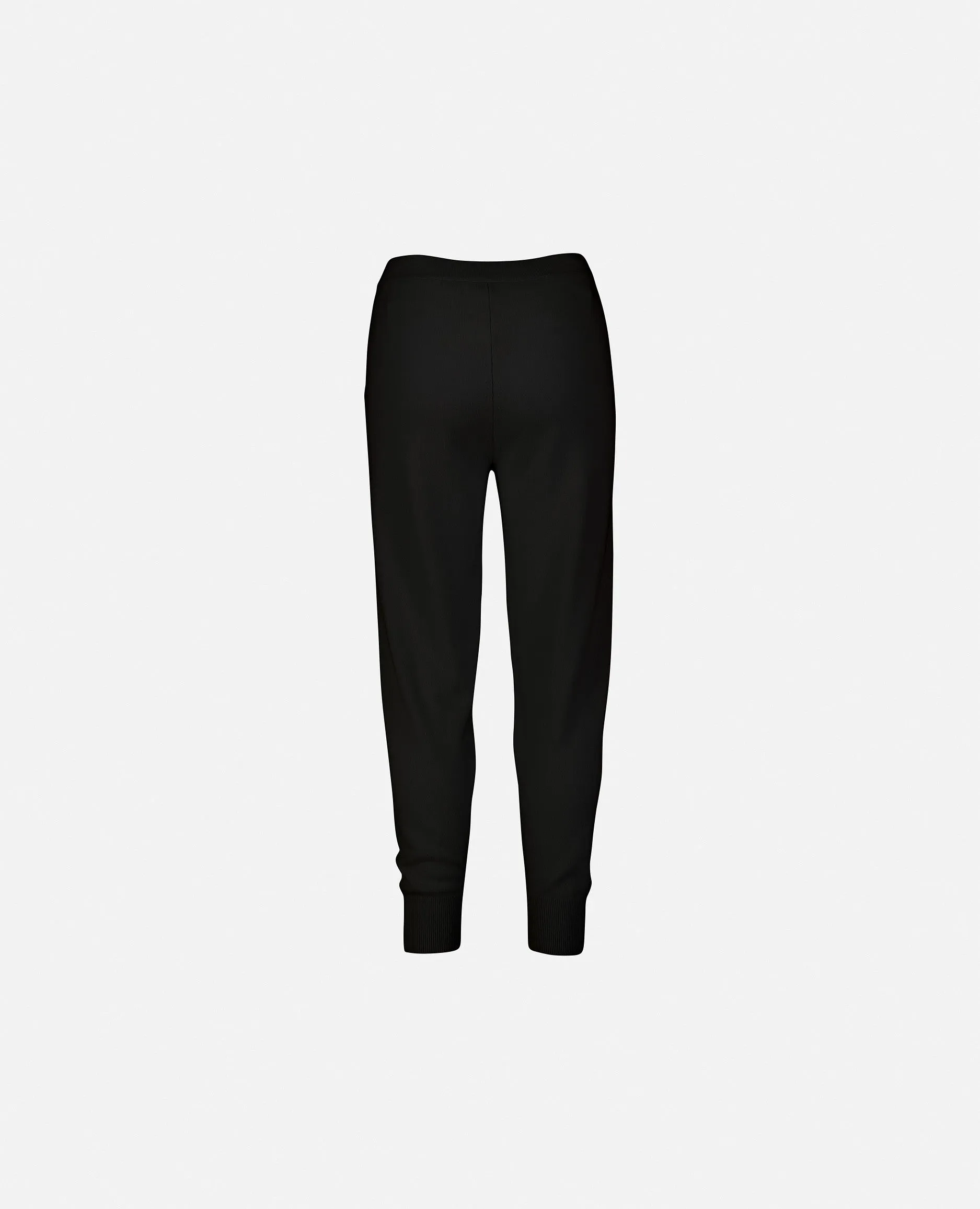 Hose aus Cashmere in Schwarz