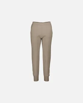 Hosen aus Cashmere in Beige - Lockerer Schnitt