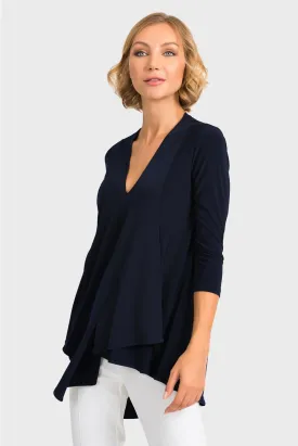 Joseph Ribkoff Tunic Blouse Midnight Blue - 161066