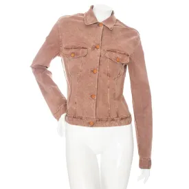 JPG Jeans 2000s Brown Cotton Reverse Stitch Flap Pocket Jacket