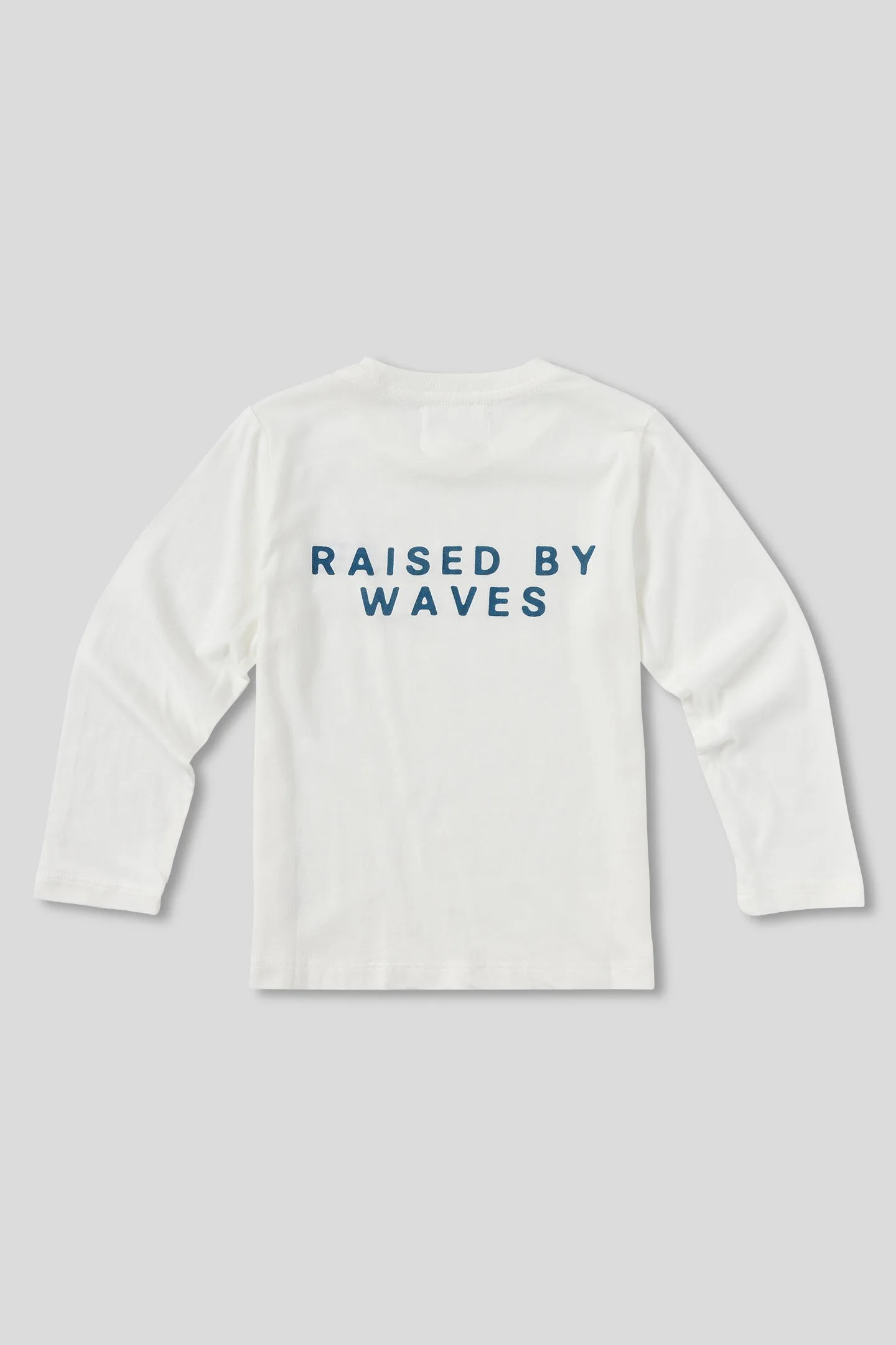 Kids Raised By Waves Long Sleeve Tee
