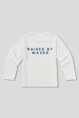 Kids Raised By Waves Long Sleeve Tee