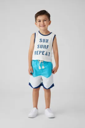 Kids Sun Surf Tank
