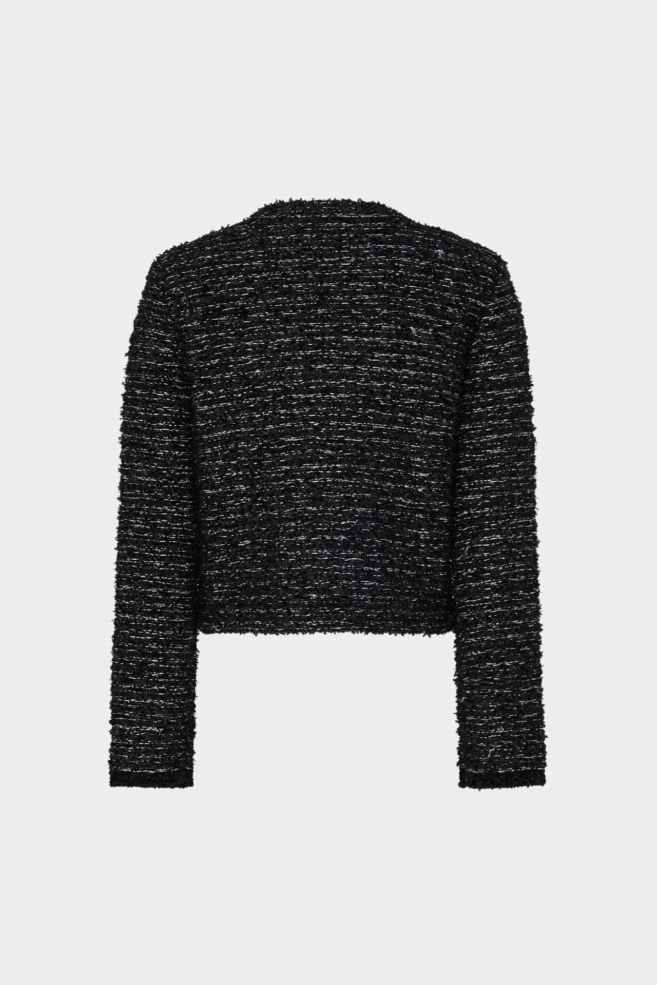 Knit Textured Boucle Cardigan Jacket