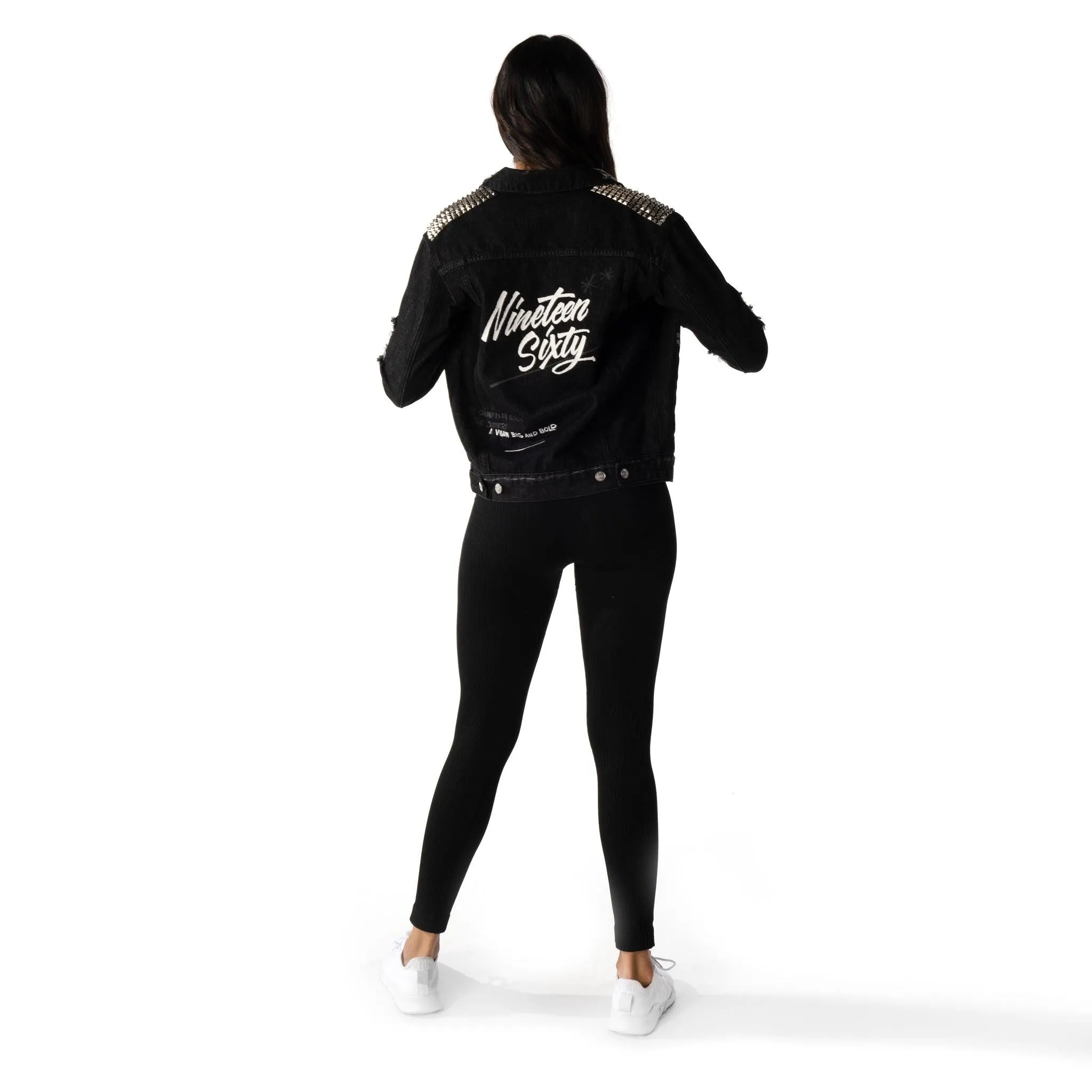 Las Vegas Raiders Womens Denim Jacket