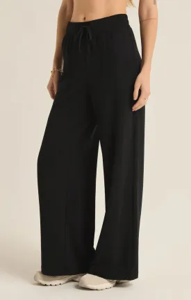 Layover Modal Fleece Pant (Black)