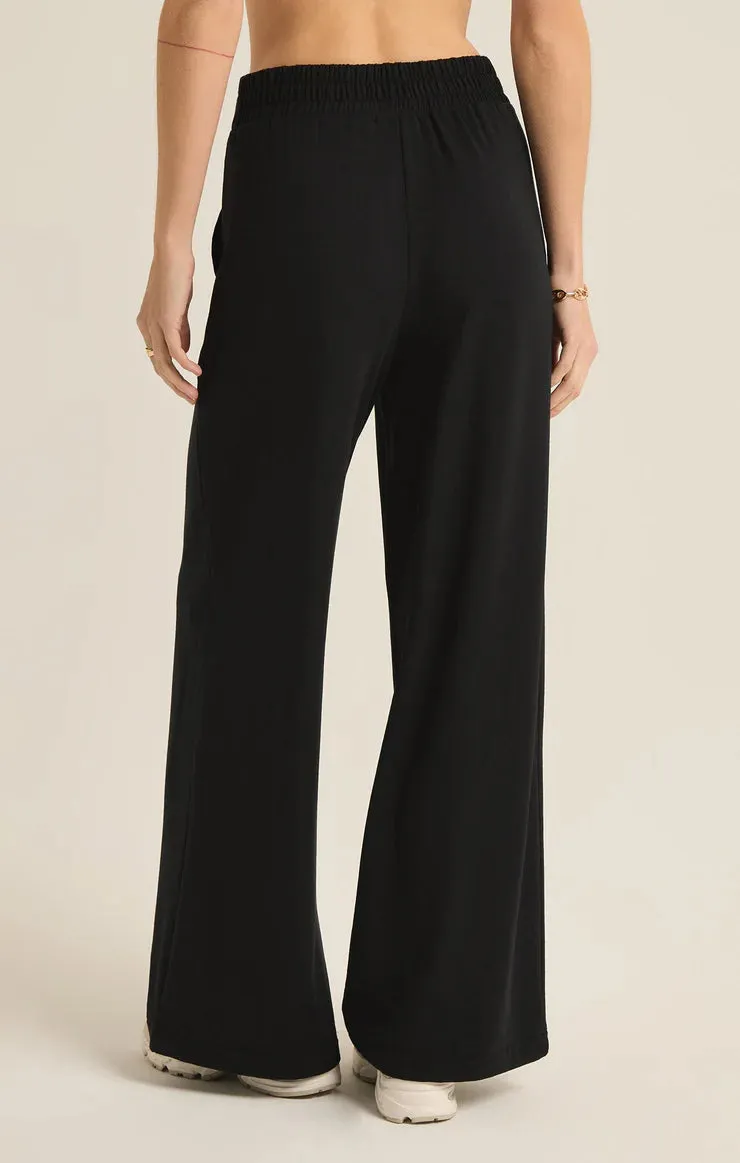 Layover Modal Fleece Pant (Black)