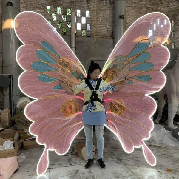 Light-Up Butterfly Costume Led Wings-DCBF001