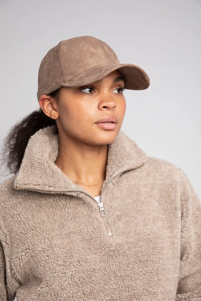 LILY CAP SUEDE