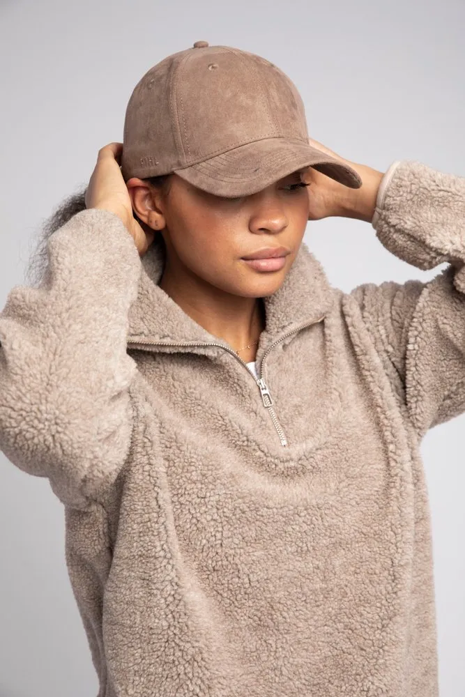 LILY CAP SUEDE
