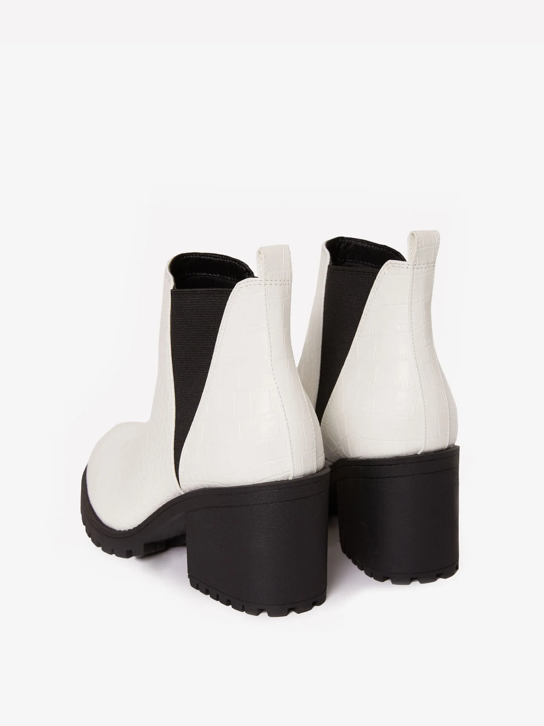 Lisbon Faux Croc Bootie