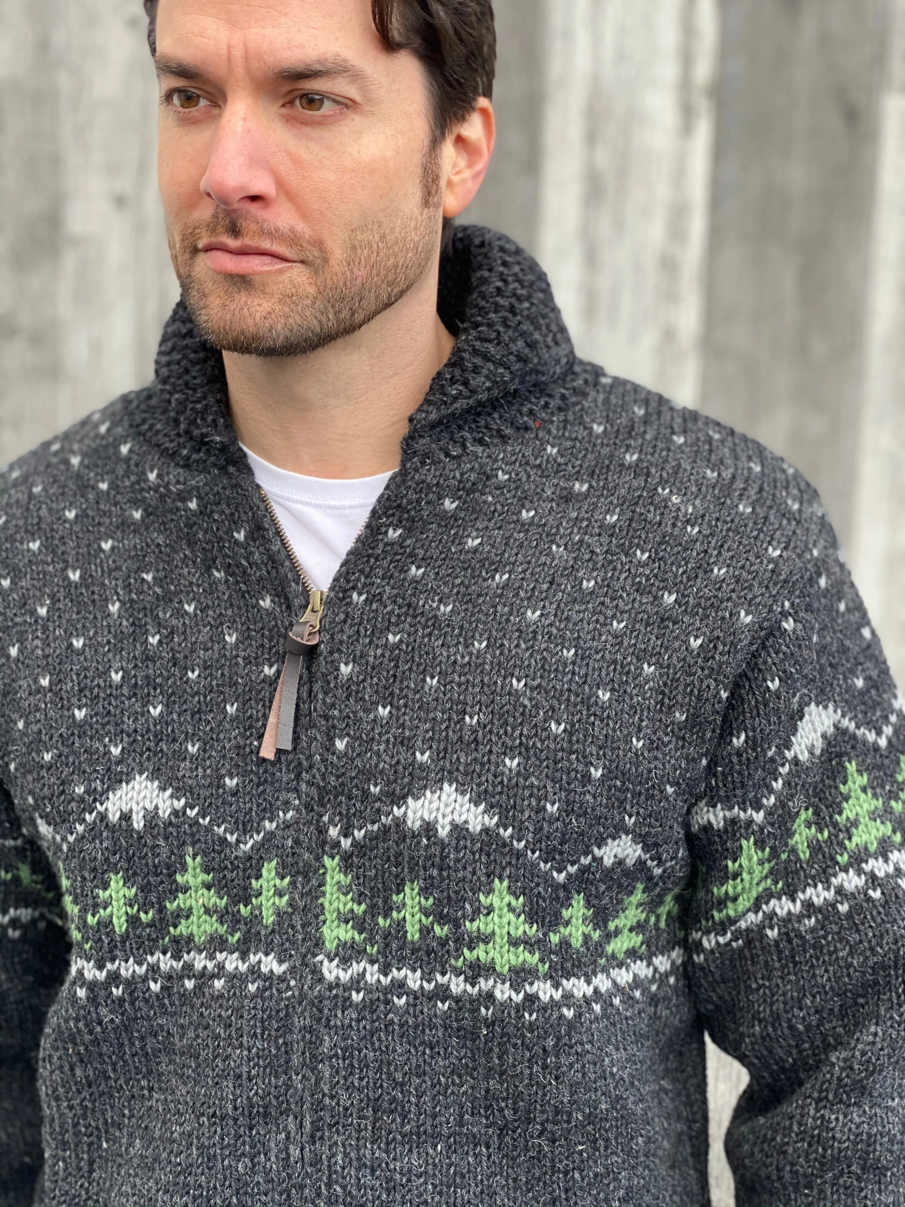 Lost Horizons - APPALACHIAN SWEATER BLACK NATURAL