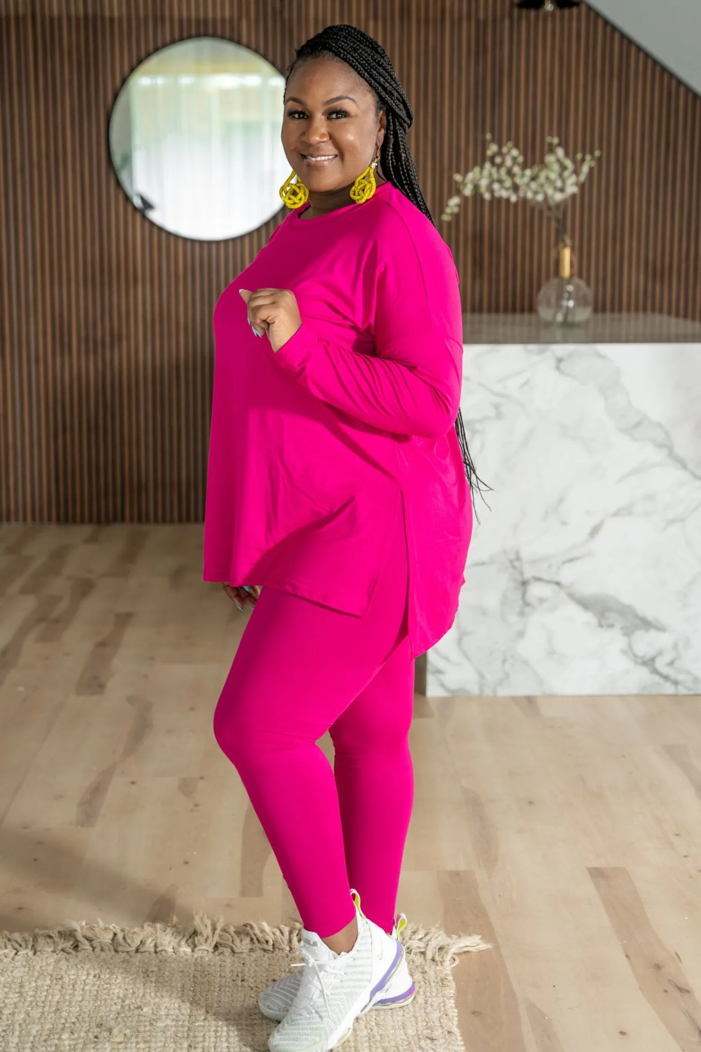 Loungewear Magenta Relax Set