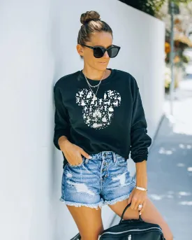 Magic Kingdom Castle Sweatshirts For Women Castle Fairy Graphic Sweatshirt Family Holiday Vacation Casual Pullover