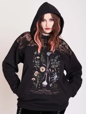 Magical Herbs Lace Hoodie