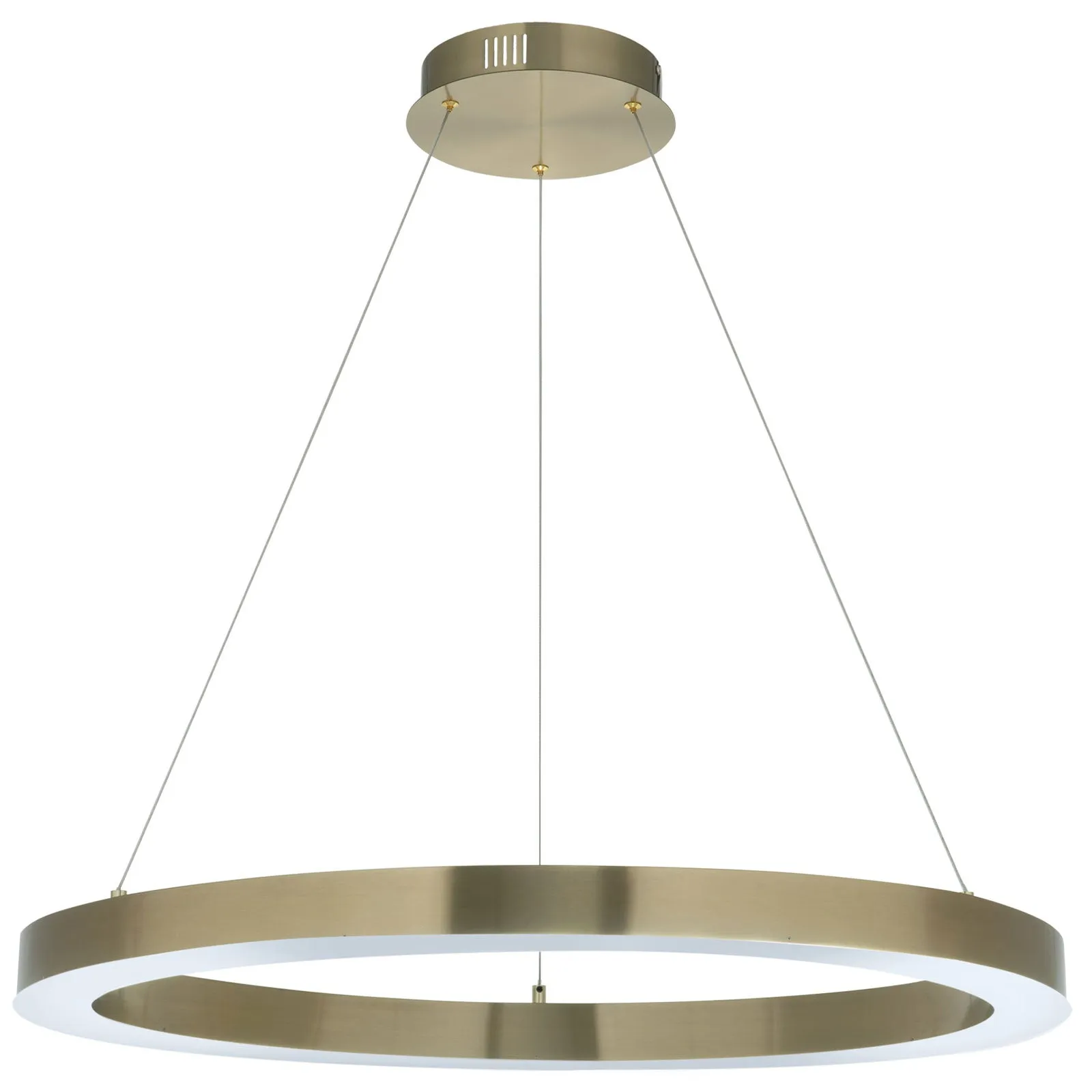 Medine 1Lt Large LED with Remote Pendant Light