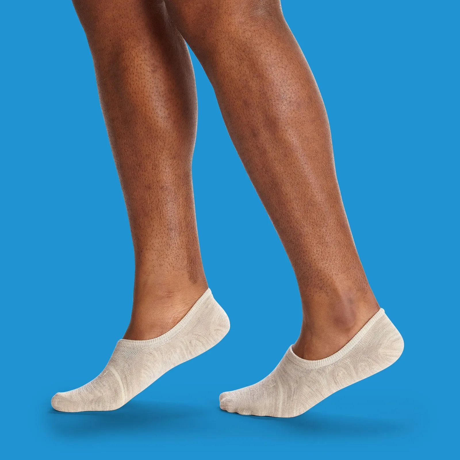 Men's Lightweight Merino Wool No Show Socks