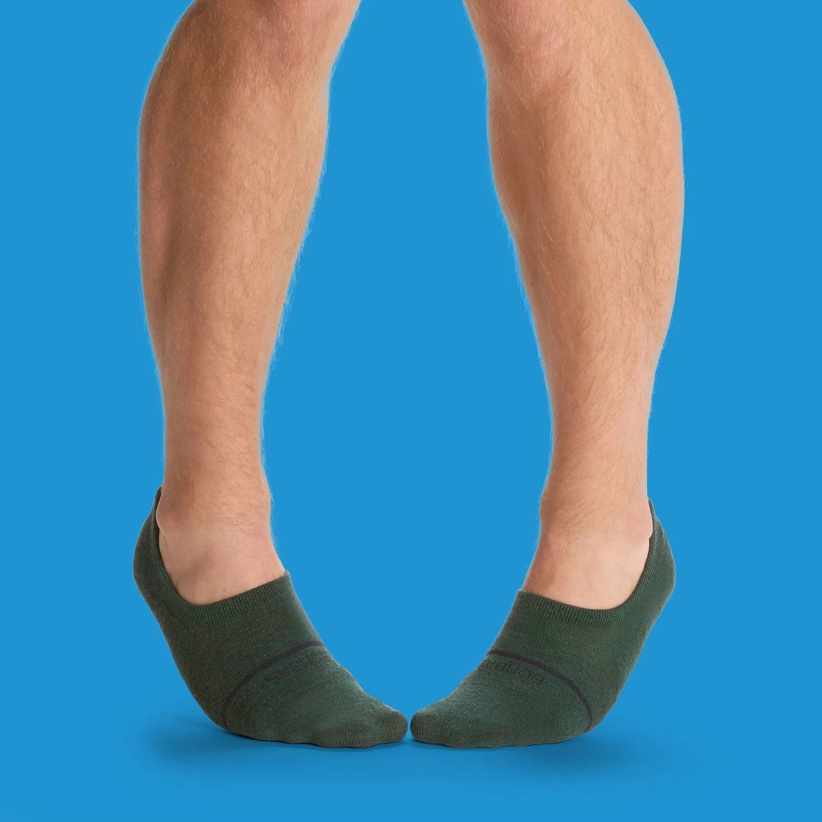 Men's Lightweight Merino Wool No Show Socks