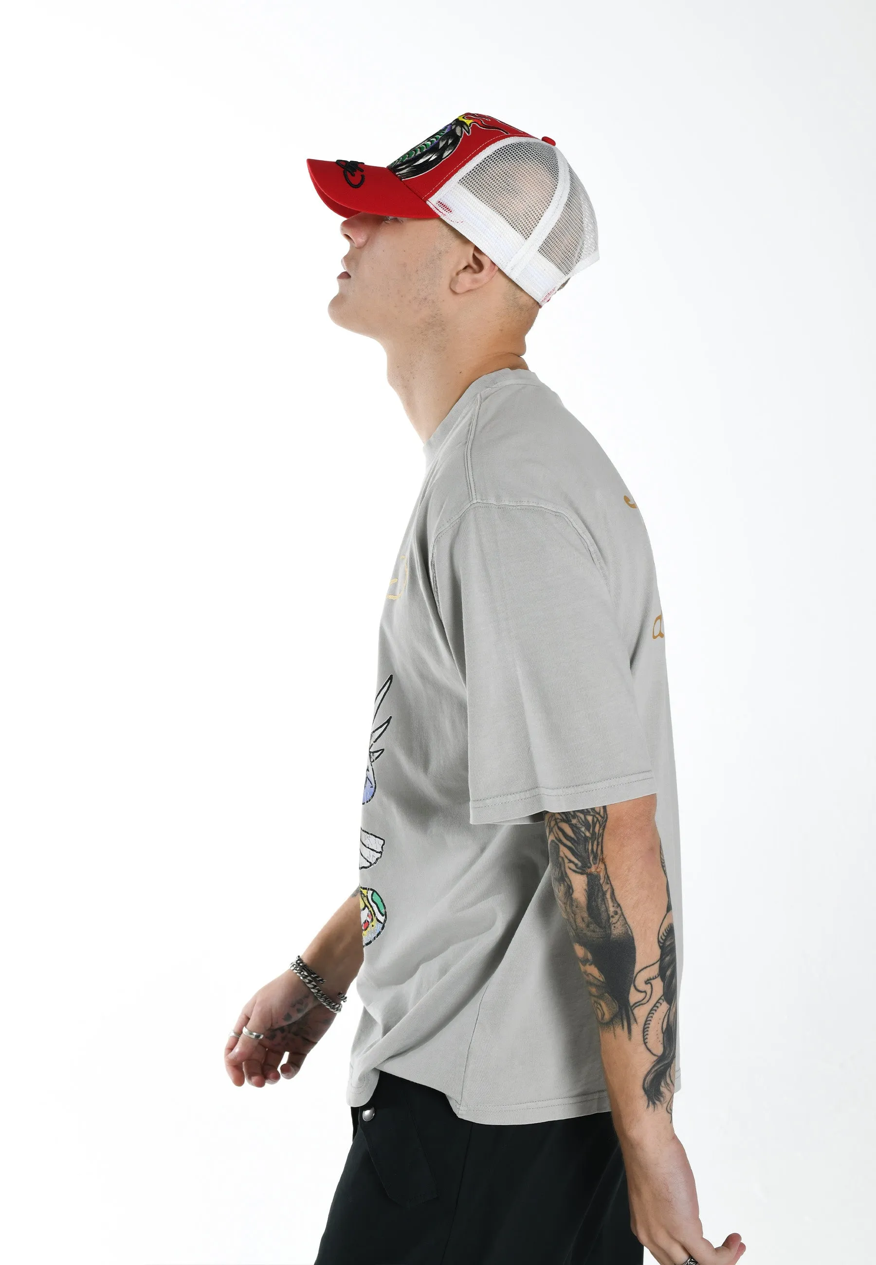 Mens New York City T-Shirt - Grey