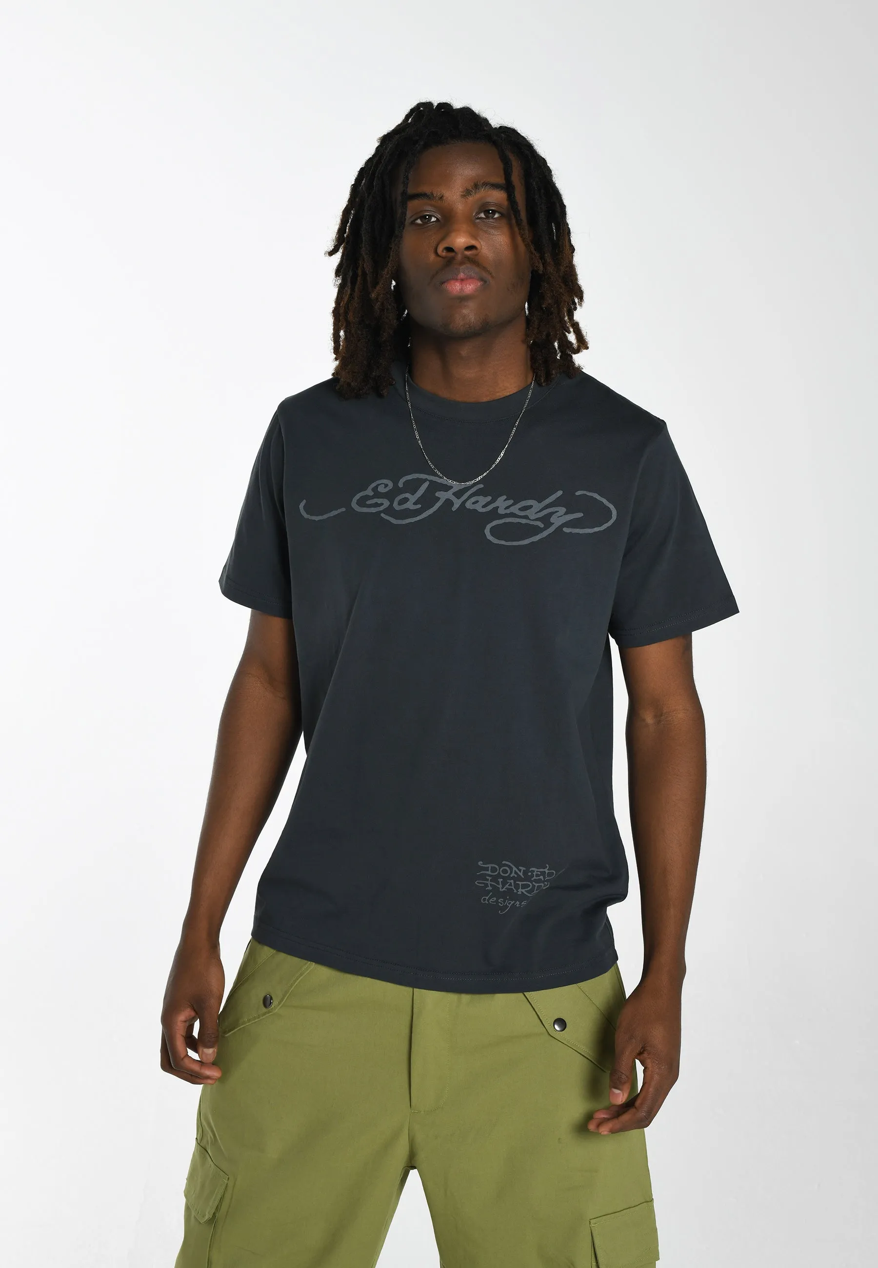 Mens Venom-Crawl-Back T-Shirt - Black