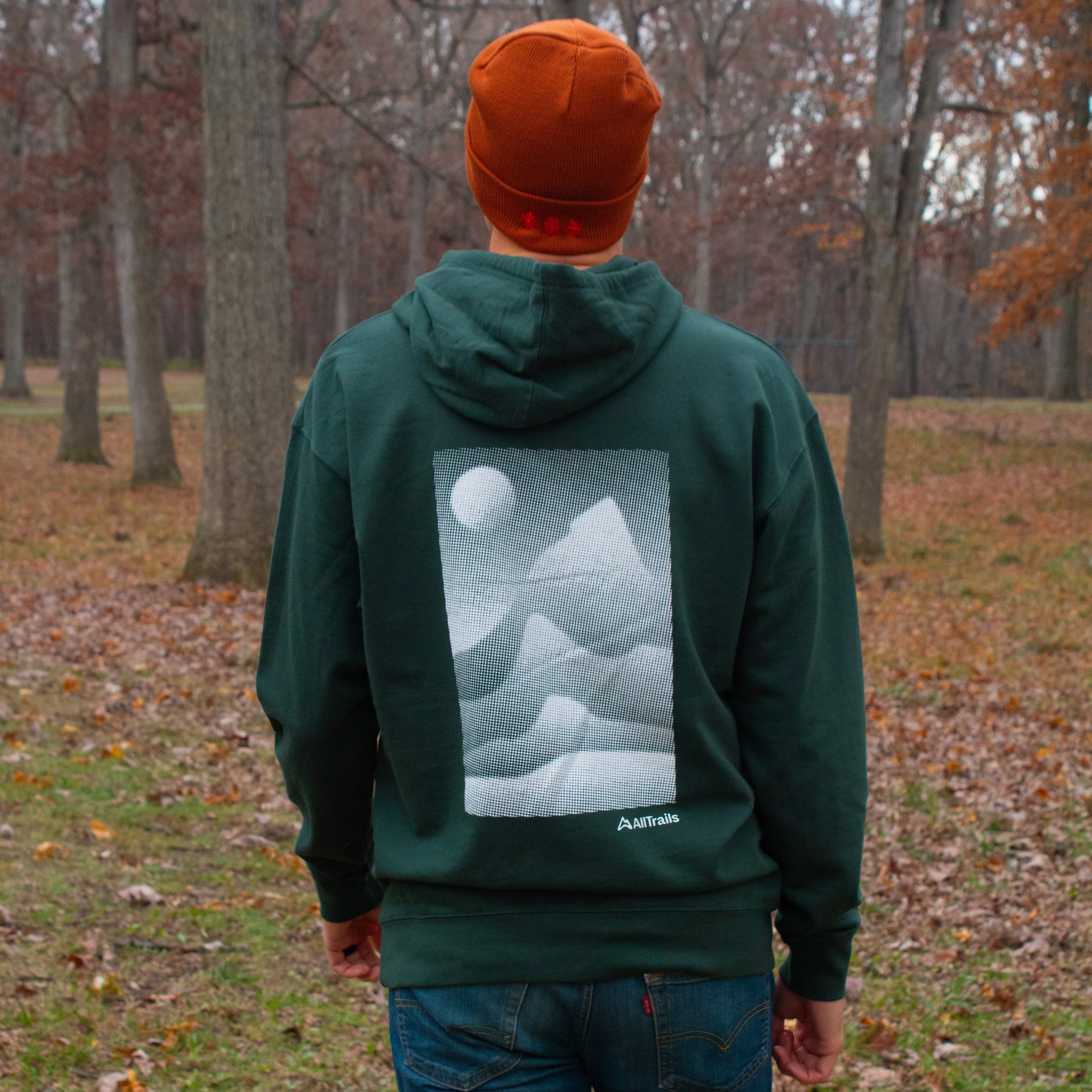 Mountain Fog Hoodie - Pine
