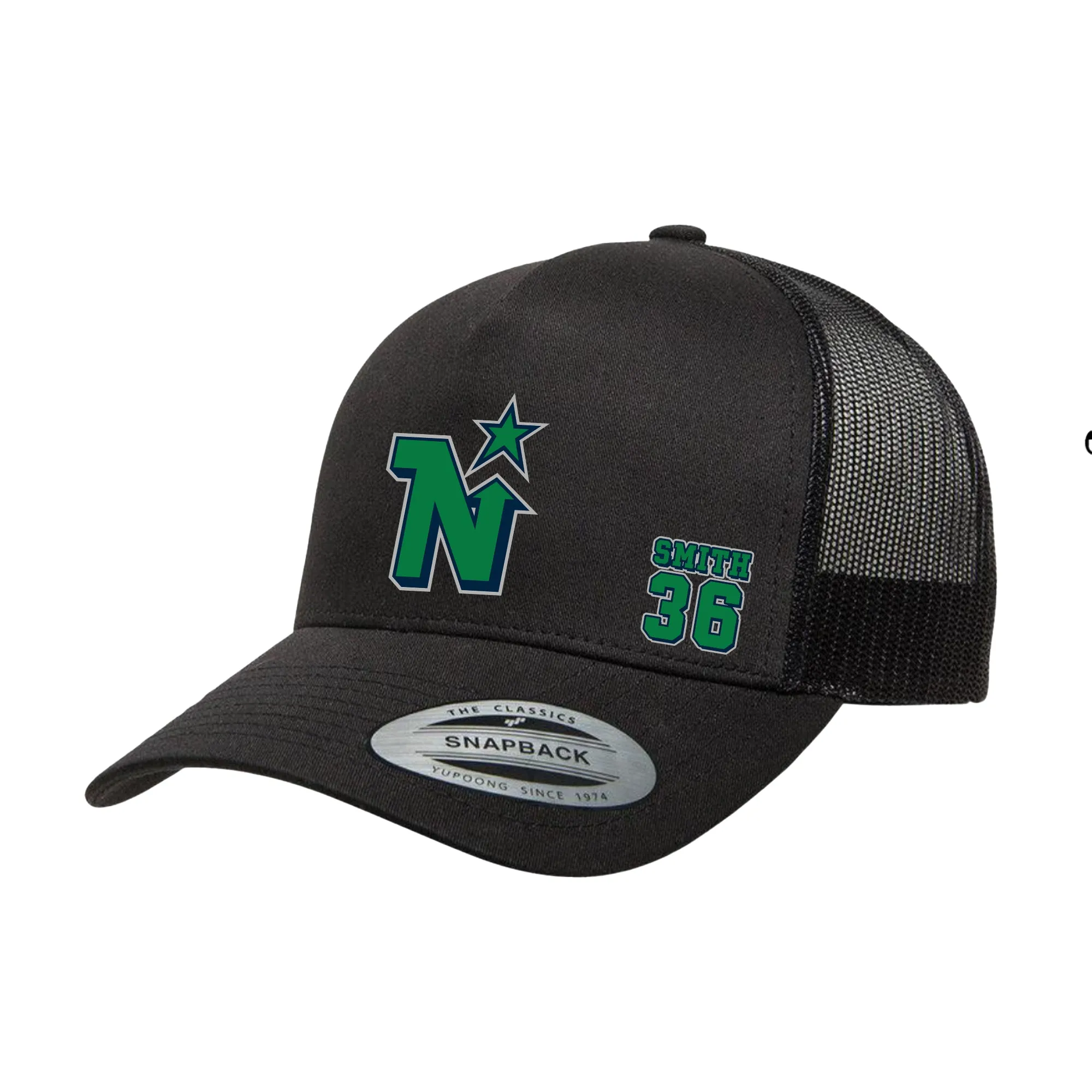MUSKOKA NORTH STARS Logo - Personalized Snapback Youth and Adult