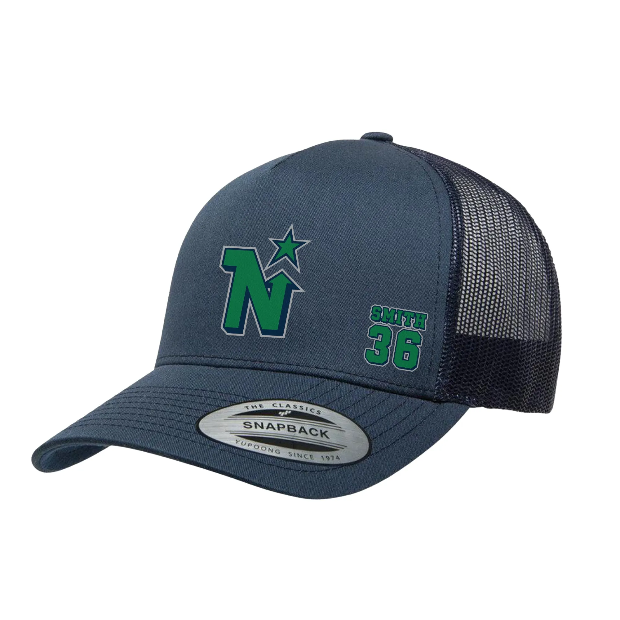 MUSKOKA NORTH STARS Logo - Personalized Snapback Youth and Adult