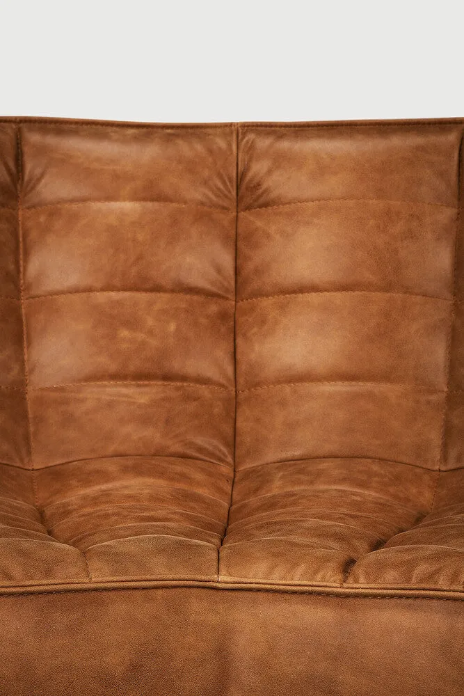 N701 Sofa Round Corner - Old Saddle