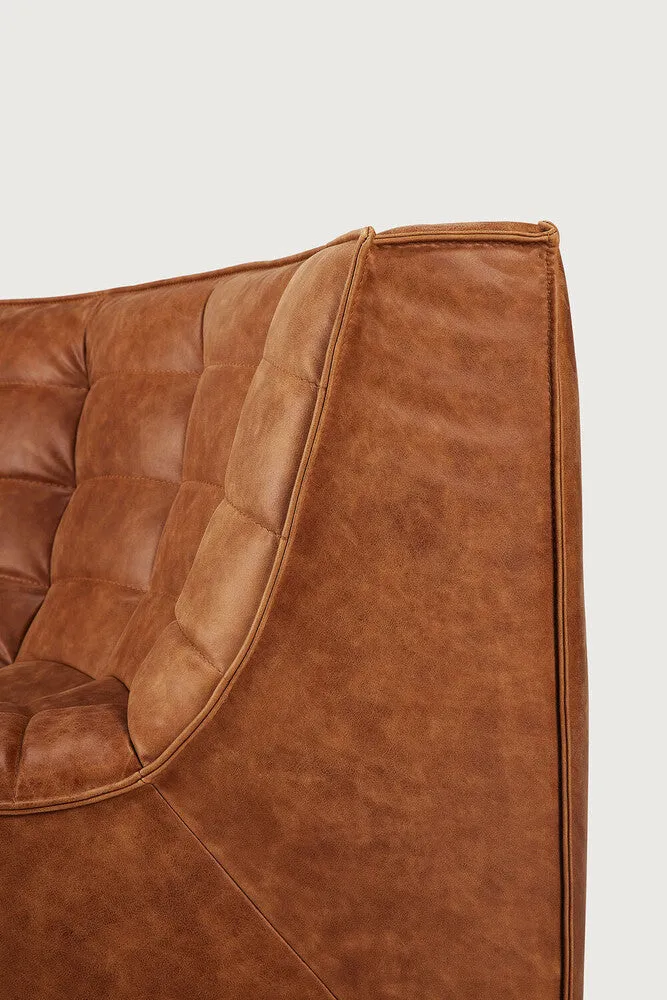 N701 Sofa Round Corner - Old Saddle