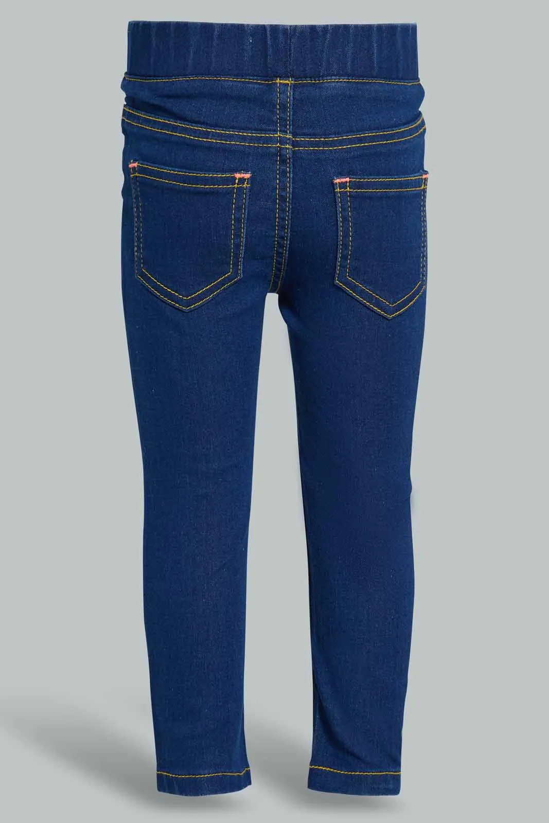 Navy Jegging For Baby Girls
